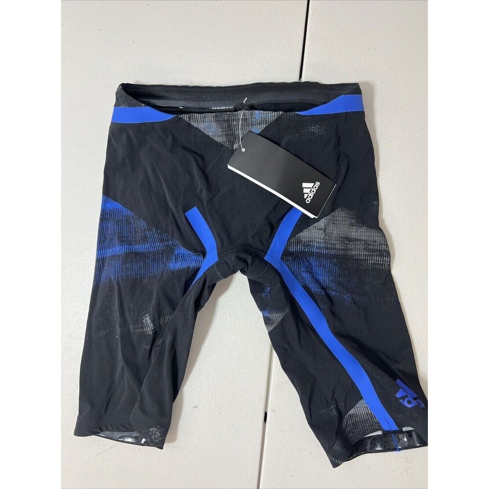NEW NWT adidas ADIZERO XVIII FREESTYLE JAMMER SWIM SHORTS TIGHT CD5237 SZ 20"
